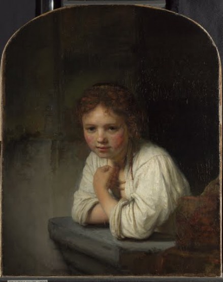 Girl at a Window - Small